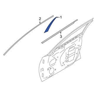 Nissan OE - Front Left Door Applique