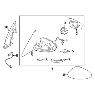 Nissan OE - Front Door - Outside Mirrors