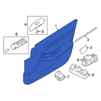 Nissan OE - Front Left Outer Door Outer Panel