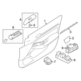 Nissan OE - Front Door - Interior Trim
