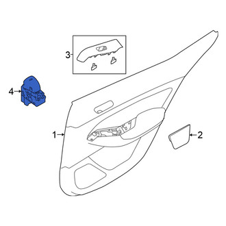 Nissan OE - Rear Door Window Switch