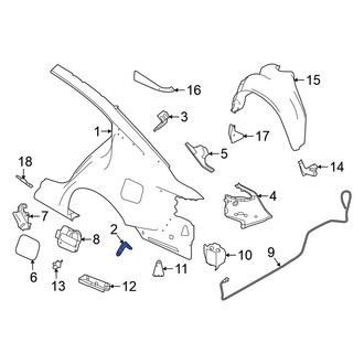 Nissan OE - Left Quarter Panel Bracket
