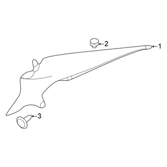 Nissan OE - Quarter Panel - Interior Trim