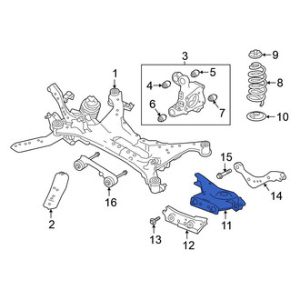 Nissan OE - Front Left Suspension Control Arm
