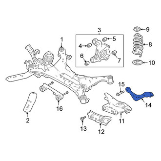 Nissan OE - Rear Upper Suspension Control Arm