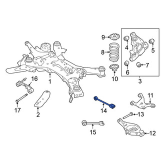 Nissan OE - Rear Lower Forward Suspension Control Arm