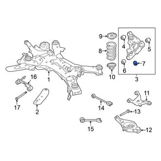 Nissan OE - Rear Lower Center Suspension Knuckle Bushing