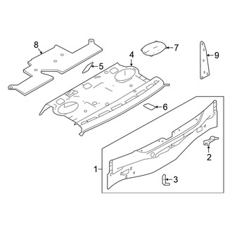 Nissan OE - Rear Body & Floor - Rear Body