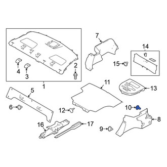 Nissan OE - Rear Tow Hook