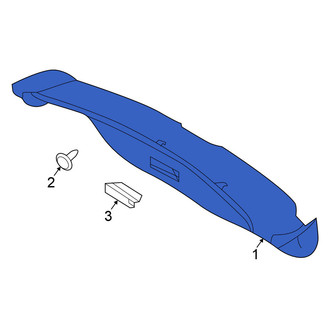 Nissan OE - Rear Deck Lid Trim
