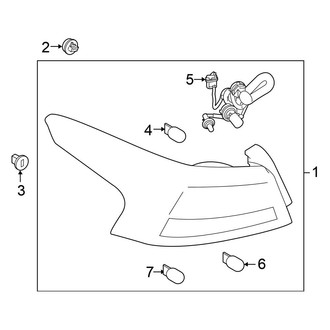 Nissan OE - Rear Lamps - Combination Lamps