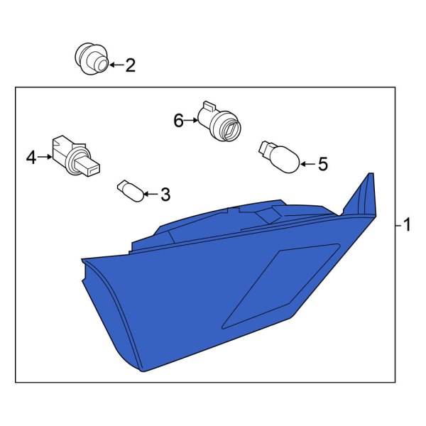 Back Up Light Assembly