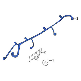 Nissan OE - Rear Parking Aid System Wiring Harness