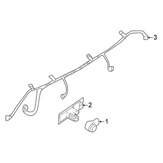Nissan OE - Rear Bumper - Electrical Components (Park Sensor)