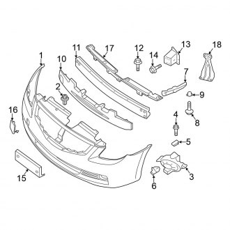 2013 altima bumper