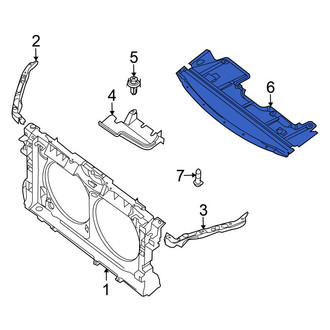 Nissan OE - Front Lower Radiator Support Splash Shield