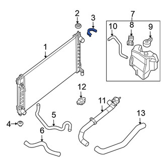 Nissan OE - Radiator Mount Bracket