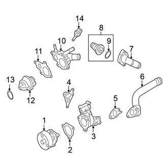 Nissan OE - Cooling - Water Pump (Coupe 2.5L)