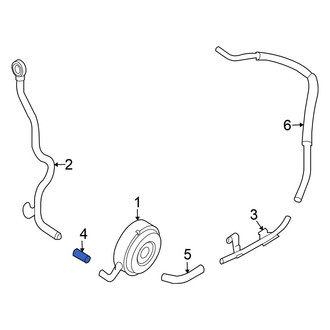 Nissan OE - Engine Oil Cooler Line
