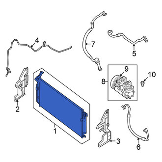 Nissan OE - A/C Condenser