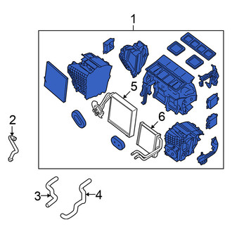 Nissan OE - HVAC Unit Case Assembly