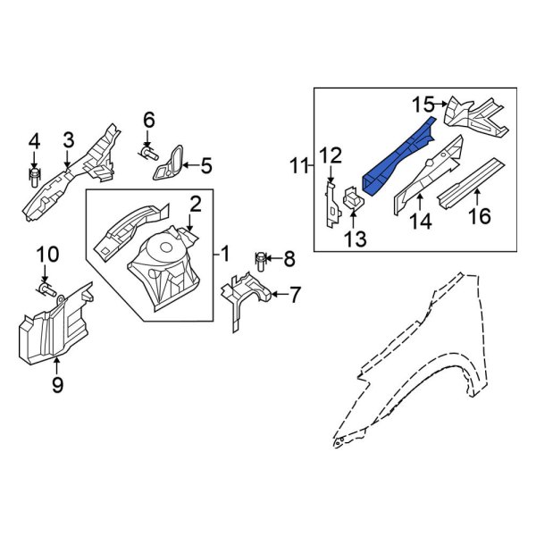 Frame Side Member Assembly