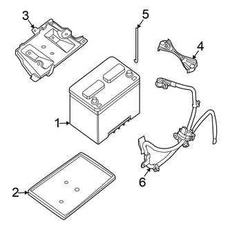 Nissan OE - Electrical - Battery (Coupe)
