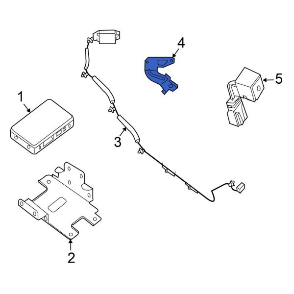 Mobile Phone Antenna Bracket