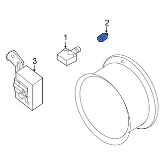 Nissan OE - Tire Pressure Monitoring System (TPMS) Sensor Nut