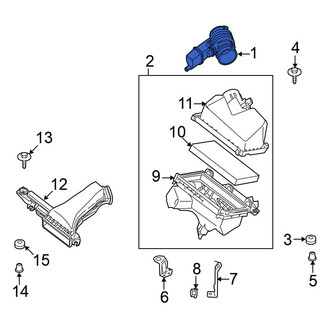 Nissan OE - Engine Air Intake Hose