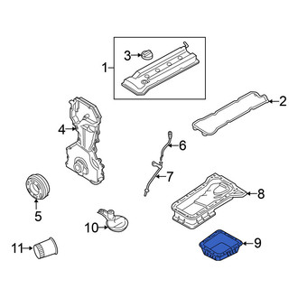 Nissan OE - Lower Engine Oil Pan
