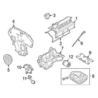 Nissan OE - Engine / Transaxle - Engine Parts (Coupe)