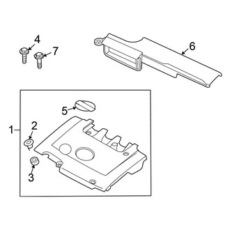 Nissan OE - Engine / Transaxle - Engine Appearance Cover (Coupe 3.5L)