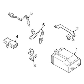 Nissan OE - Emission System (Coupe)