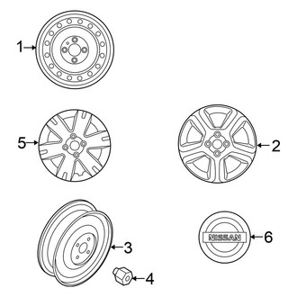 Nissan OE - Wheels (Coupe)