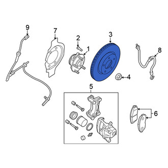 Nissan OE - Front Disc Brake Rotor