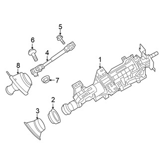 Nissan OE - Steering Column Assembly (Coupe)