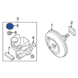Nissan OE - Brake Master Cylinder Reservoir Cap