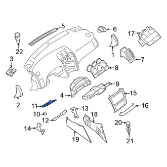 Nissan OE - Console Trim Panel