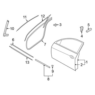 Nissan OE - Door & Components (Coupe)