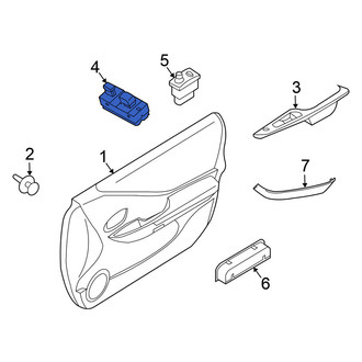 Nissan OE - Front Right Door Window Switch