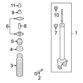 Nissan OE - Rear Suspension - Shocks & Components (Coupe)