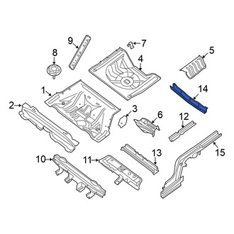 Nissan OE - Rear Suspension Subframe Crossmember