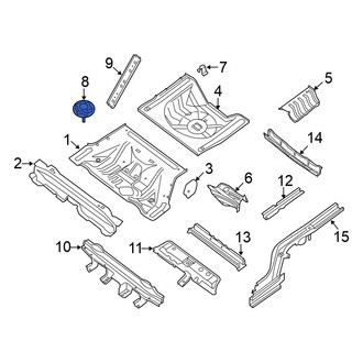 Nissan OE - Spare Tire Stud