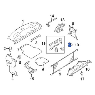 Nissan OE - Rear Tie Down Hook