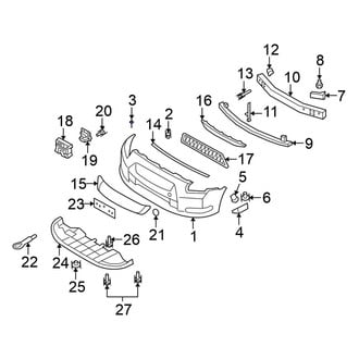 Nissan OE - Bumper Cover Rivet
