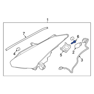Nissan OE - Headlight Housing Bolt