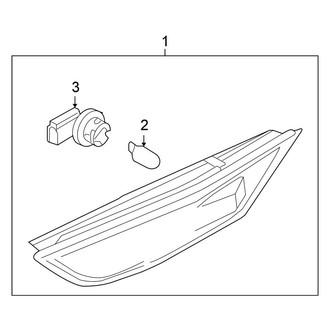 Nissan OE - Front Lamps - Side Marker Lamps