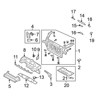Nissan OE - Radiator Support
