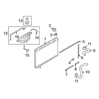 Nissan OE - Cooling - Radiator & Components